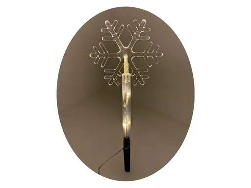 Dekorace vánoční TRIXLINE TR-228V Zapichovací vločka