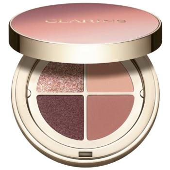 Clarins Ombre 4 Colour Eye Palette paletka očních stínů pro dlouhotrvající efekt odstín 01 - Fairy Tale Nude Gradation 4,2 g