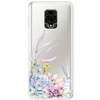 iSaprio Succulent 01 pro Xiaomi Redmi Note 9 Pro (succ01-TPU3-XiNote9p)