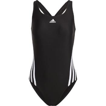 adidas 3-STRIPES Dámské jednodílné plavky, černá, velikost