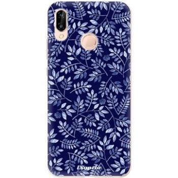 iSaprio Blue Leaves pro Huawei P20 Lite (bluelea05-TPU2-P20lite)