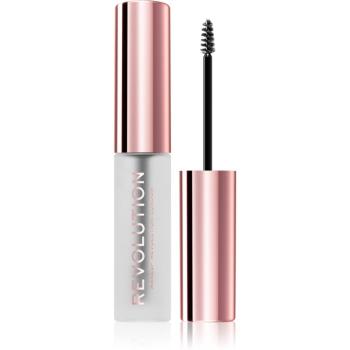 Makeup Revolution Brow Fixer gel na obočí odstín Clear 6 ml