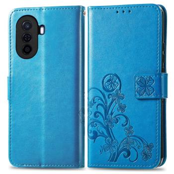 ART FLOWERS Peňaženkový kryt Huawei Nova Y70 modrý