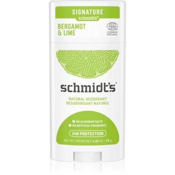 Schmidt's Bergamot + Lime přírodní tuhý deodorant relaunch 75 g