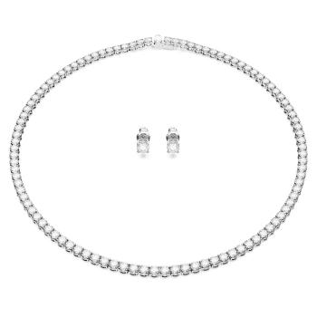 Swarovski Luxusní set šperků Matrix Tennis 5647730 (náhrdelník, náušnice)