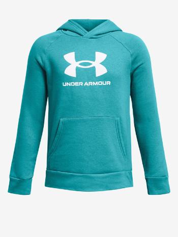 Under Armour UA Rival Fleece BL Hoodie Mikina dětská Modrá