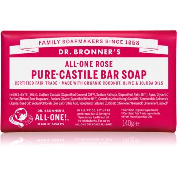 Dr. Bronner’s Rose tuhé mýdlo 140 g