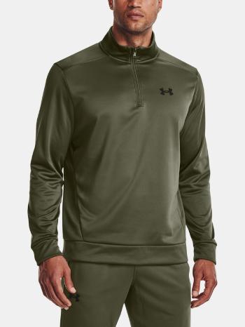 Under Armour UA Armour Fleece 1/4 Zip Mikina Zelená