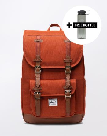 Batoh Herschel Supply Little America ™ Mid Arabian Spce Crshtch/Sdle Bwn 21 l