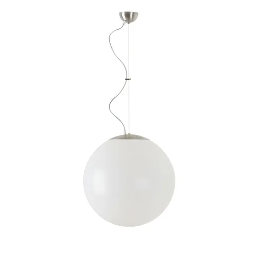 OSMONT ISI60608 ISIS L5 PM závěsné plastové svítidlo kartáčovaná nerez / bílá IP40 4000 K 48W LED