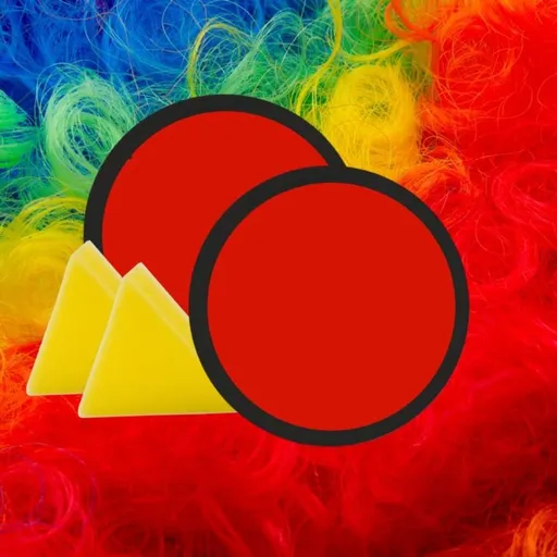 Červený Make-up s houbou 18g - Halloween - GUIRCA