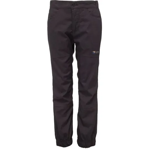 ALPINE PRO OLEFO Dětské outdoorové kalhoty, černá, velikost 104-110