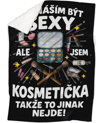 Deka Sexy kosmetička (Podšití beránkem: ANO)