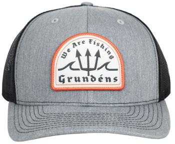 Grundéns kšiltovka poseidon trucker - heather grey/black