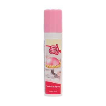 Cakesupplies Barva ve spreji - Metallic baby pink 100 ml