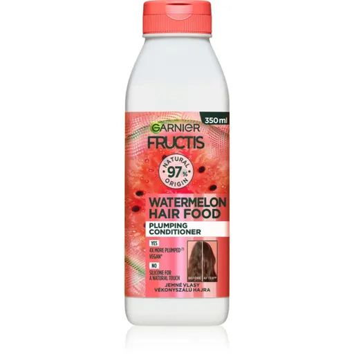 Garnier Fructis Watermelon Hair Food kondicionér pro objem jemných vlasů 350 ml