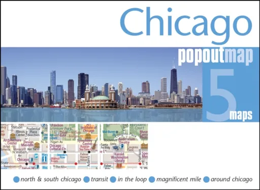 Chicago PopOut Map - PopOut Maps