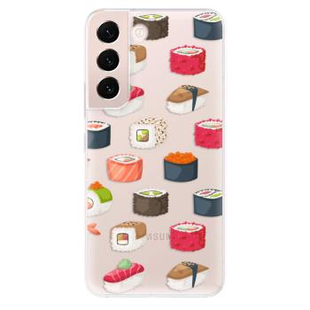 Odolné silikonové pouzdro iSaprio - Sushi Pattern - Samsung Galaxy S22 5G