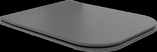 MEXEN Madox WC sedátko Soft Close slim, duroplast, szara ciemna mat 39154061