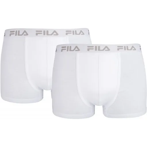 Fila MAN BOXERS 2 PACK Pánské boxerky, bílá, velikost