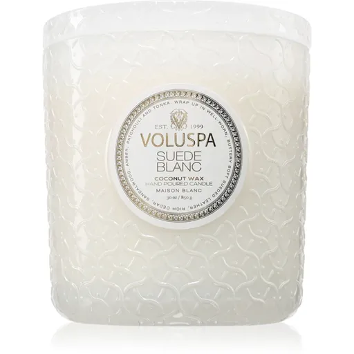 VOLUSPA Maison Blanc Suede Blanc vonná svíčka 850 g