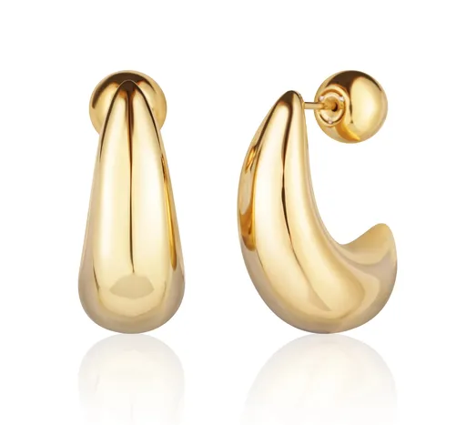 JVD Originální pozlacené náušnice Tear Drop SSSE0158X20GO00