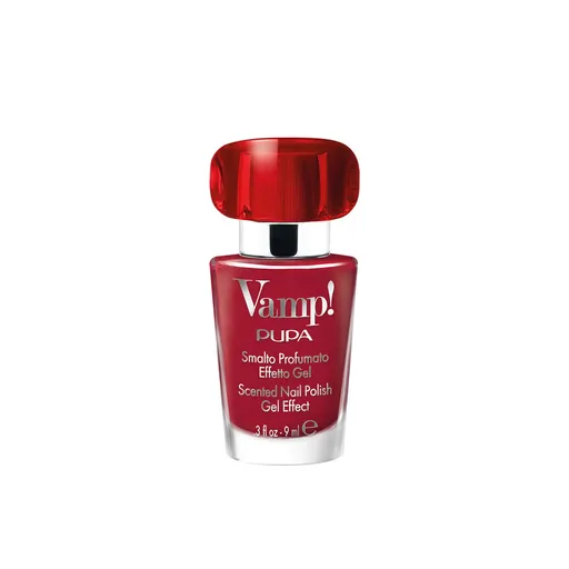 PUPA Milano Lak na nehty VAMP! (Scented Nail Polish Gel Effect) 9 ml 220 Manifesto Red