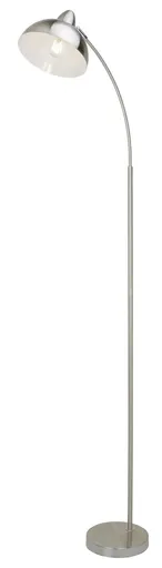Rabalux Chromová stojací lampa Daron pro žárovku E27 5241