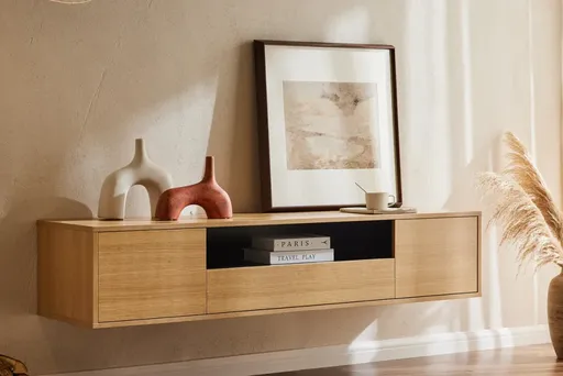 Závěsný TV stolek LADON Dekorhome