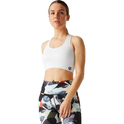 Dare2b DONT SWEAT IT III Dámská sportovní podprsenka, bílá, velikost