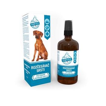 Topvet Rozčesávač srsti pro psy 100 ml (8595643604675)