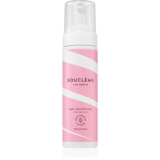 Bouclème Curl Super Volumising Foam stylingová pěna pro fixaci a tvar 200 ml