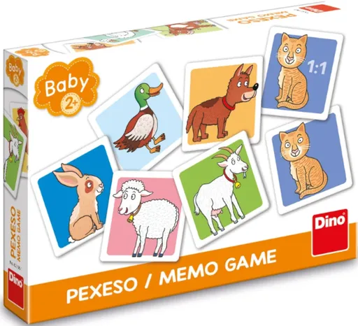 Baby pexeso Domácí zvířátka