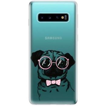 iSaprio The Pug pro Samsung Galaxy S10 (pug-TPU-gS10)