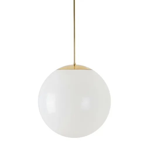 OSMONT ISI64104 ISIS P3 PM HP závěsné plastové svítidlo mosaz leštěná / bílá IP40 3000 K 52W LED DALI