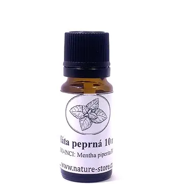 NATURE-STORE Esenciální olej máta peprná bio 10 ml (0745110796558)