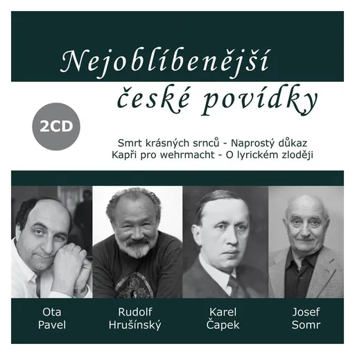 Nejoblíbenější české povídky (Ota Pavel-Karel Čapek-Různí interpreti) (2 CD)