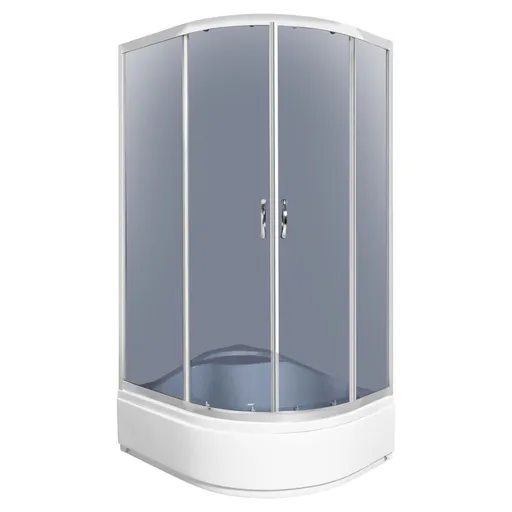 KERRA Sprchová kabina Katia 100x80 (levá s vaničkou) 5907548108500