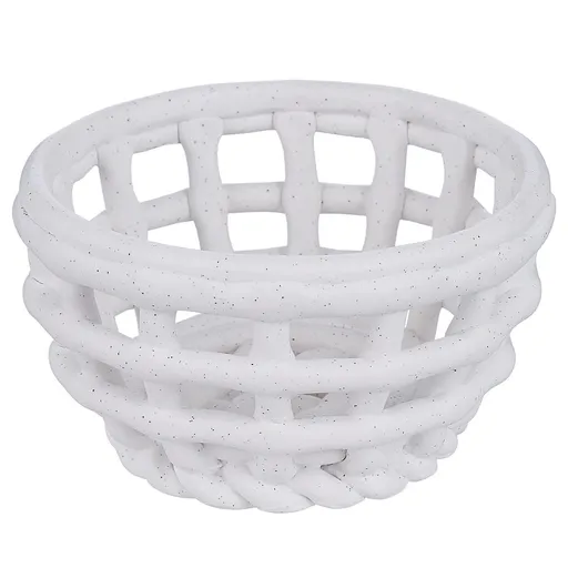 CRAFT Keramický košík mini - bílá