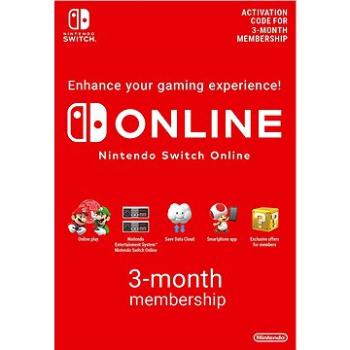 90 Days  Online Membership (Individual) - Nintendo Switch Digital (683580)