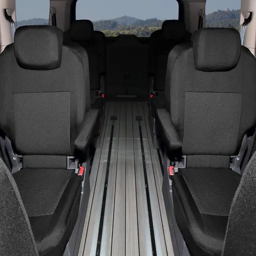 Přesné autopotahy VW Multivan T7 2021- (2. řada)