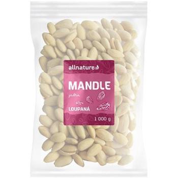 Allnature Mandle jádra natural loupané 1000 g  (13289V)