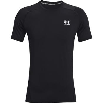 Under Armour HEATGEAR Pánské triko s krátkým rukávem, černá, velikost