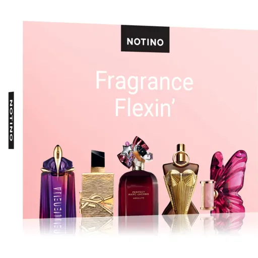 Beauty Discovery Box Notino Fragrance Flexin’ Jean Paul Gaultier, CAROLINA HERRERA, Marc Jacobs, Yves Saint Laurent, Mugler pro ženy