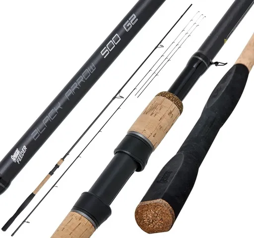 Sensas prut black arrow feeder 500 g2 3,6 m 75 g 2+3 díly