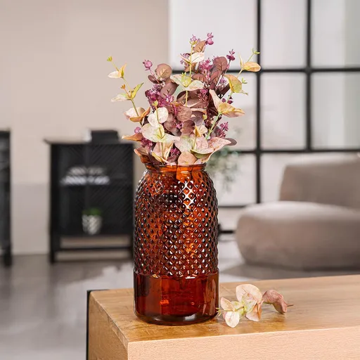 Gilde Skleněná váza Diamond, 28 cm