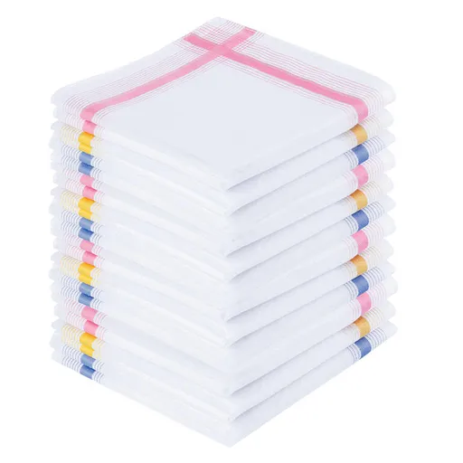 Bavlněné dámské kapesníky ANETA 28 x 28 cm