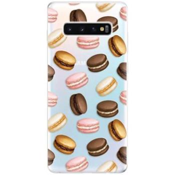 iSaprio Macaron Pattern pro Samsung Galaxy S10+ (macpat-TPU-gS10p)