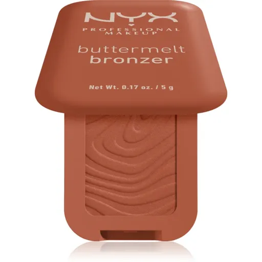 NYX Professional Makeup Buttermelt Bronzer bronzer odstín 3.5 Butta'd Down 5 g
