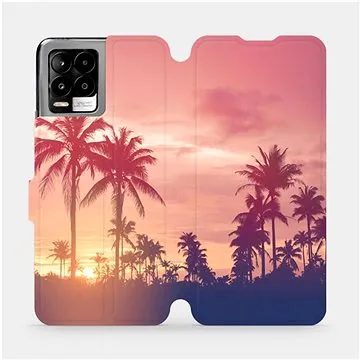 Flip pouzdro na mobil Realme 8 Pro - M134P Palmy a růžová obloha (5903516717040)